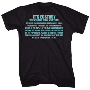 Alternative view of Barry White “It’s Ecstasy” (20th Century Records)