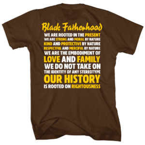 Alternative view of Black Fatherhood – Rooted in Righteousness