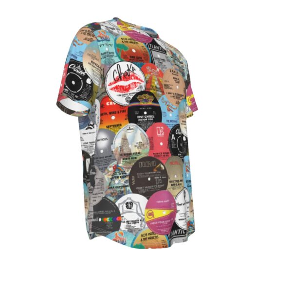 Throwback Collage Rounded Hem T-shirt - Image 3