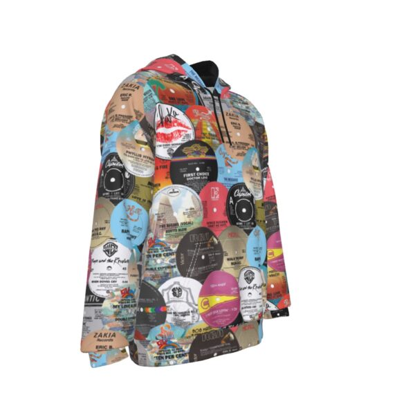 Throwback collage Raglan Hoodie - Image 3