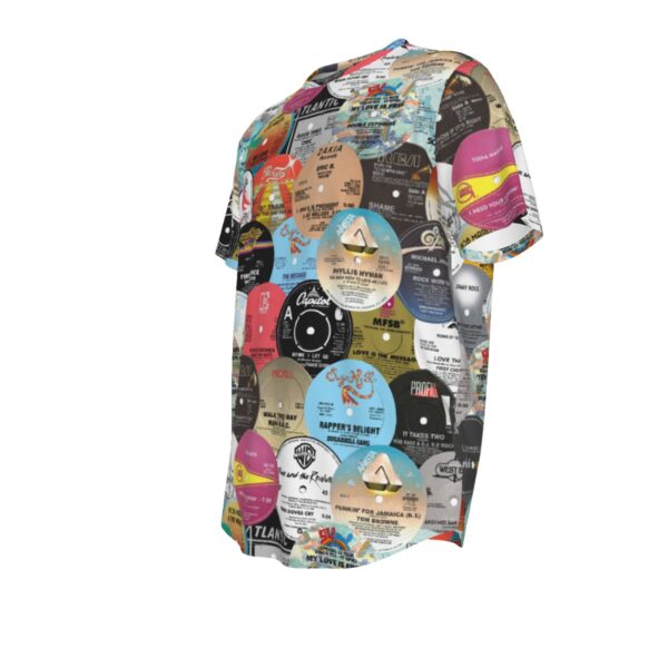 Throwback Collage Rounded Hem T-shirt - Image 4