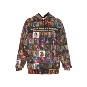 Black Music Legends Raglan Hoodie