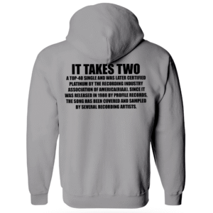 Alternative view of Rob Base & DJ E-Z Rock “It Takes Two” Hoodie