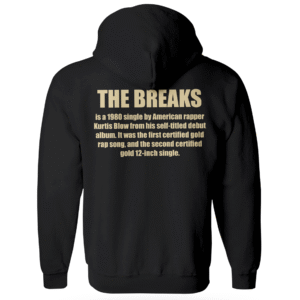 Alternative view of Kurtis Blow “The Breaks” Hoodie