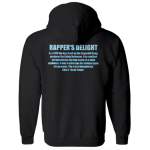 Alternative view of Sugarhill Gang “Rapper’s Delight” Hoodie