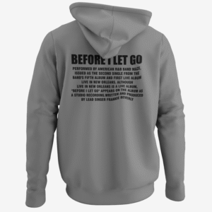 Alternative view of Maze ft. Frankie Beverly “Before I Let Go” Hoodie